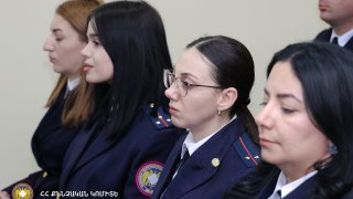 The Chairman of the RA Investigative Committee Artur Poghosyan Held Meeting in Subdivisions of Shirak Regional Investigative Department